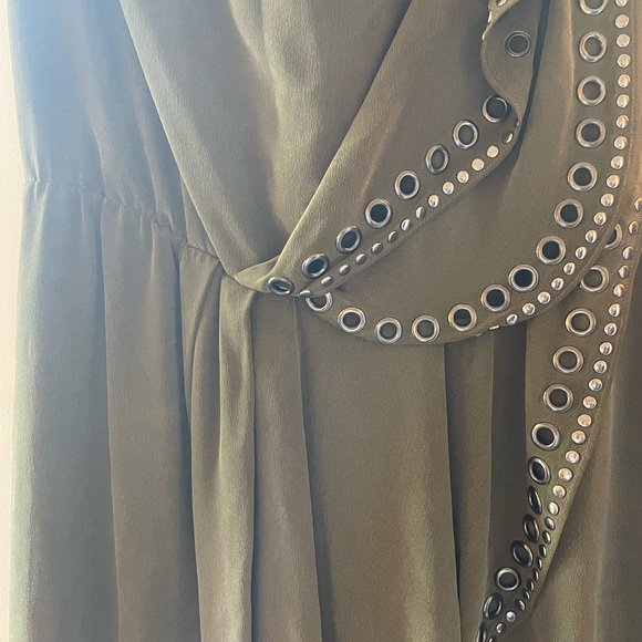 Haute Hippie Asymmetrical Studded Dress, size S - Picture 5 of 5